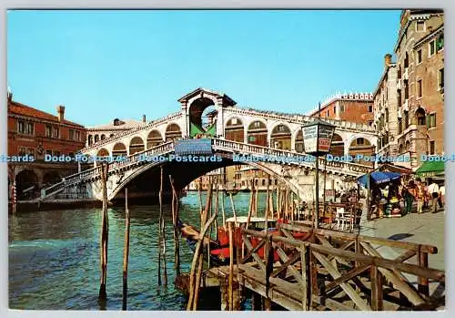 D311149 Venezia Großer Kanal Rialtobrücke Proc S Marco Co Graf