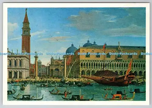 D311152 Madrid Museo del Prado Venedig The Saint Mark Dock Gaspare Vanvitelli Ard