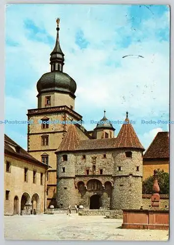 D305240 Würzburg Festung Marienberg Scherenbergtor Ohmayer Rothenburg PM Wiesbad