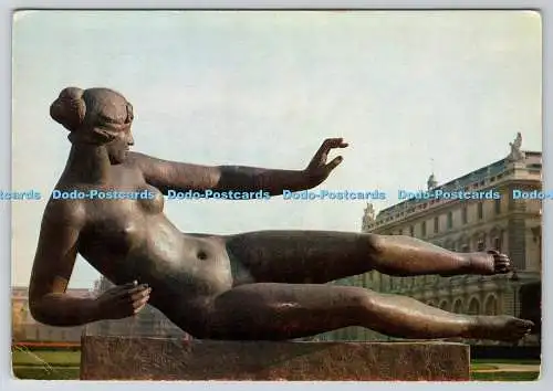 D311242 Paris Jardin des Tuileries L Air Aristide Maillol Braun