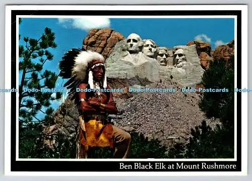 D302659 Ben Black Elk at Mount Rushmore South Dakota Elite Prints Rushmore Photo
