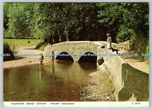 D302661 Packhorse Bridge Dunster Ancient Monument Judges Limited C 2154 1985