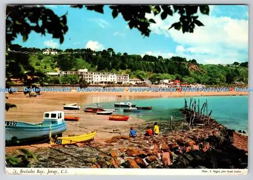 D308619 Channel Islands Jersey St Brelades Bay E Nagele John Hinde Dublin Postca