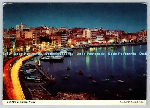 D302688 Malta Sliema The Strand John Hinde Ltd D Noble