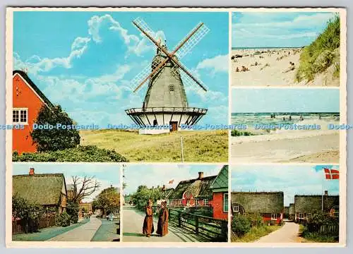 D308651 Dänemark Dänische Wattenmeerinseln Fano Mehrfachansicht C I C Papir Esbjer N 8