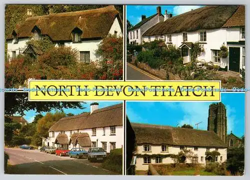 D302696 North Devon Thatch J Salmon Ltd Cameracolour Multi View 1990