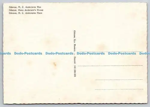 D308652 Dänemark Fünen Insel Odense Hans Andersens Haus Odense Bys Museer Postc