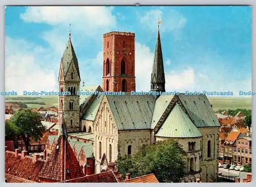 D308654 Dänemark Jütland Ribe Domkirke Gronlunds Verlag Kopenhagen A Top Karte