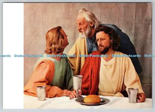 D302722 Passionsspiele 1960 Oberammergau Abendmahlszene F Bruckmann Nr 115