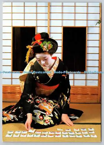D305389 Maiko Spielkarten Hiroshi Mizobuchi NBC Nippon Beauty Farbe Japan PM