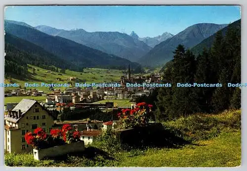 D308769 Schweiz Landwasser Davos mit Blick gegen Tinzenhorn P Faiss N 149 19