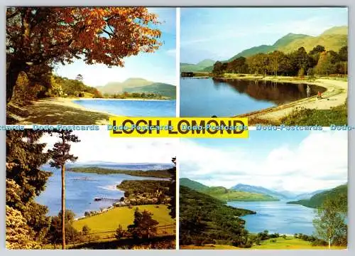 D308790 Dunbartonshire Loch Lomond Luss Village Rowardenan Bay Head of Loch J Ar