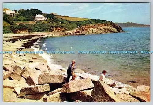 D308791 Cornwall Falmouth Schwan Pool Strand J Arthur Dixon Newport Farbfotografie