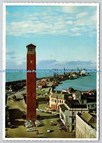 D305432 Der Campanile am Port Elizabeth Kap Südafrika Protea Farbdrucke P