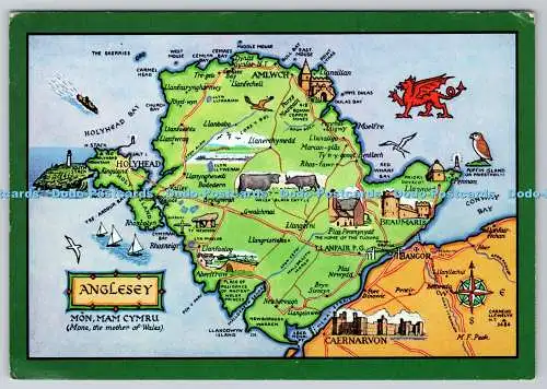 D311436 Anglesey Map J Salmon Sevenoaks Kent