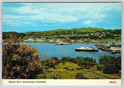 D308799 Argyllshire Oban Bay zeigt Fähren Iain Wallace J Arthur Dixon Great B