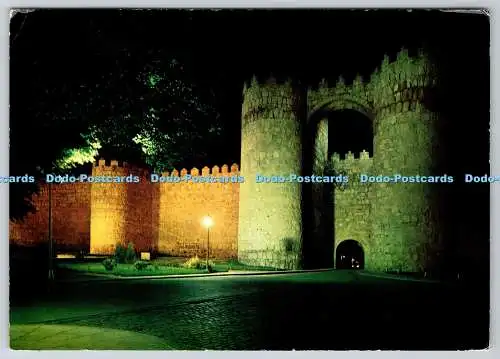 D302917 Avila Effet Nocturne The San Vicente Door Nocturnal Effect Arribas Zarago