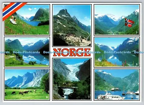 D311513 Norge Geiranger Aune Multi View