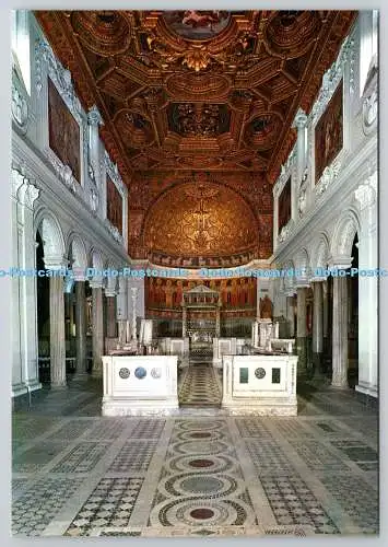 D305513 Roma Die Obere Basilika St. Clemens Kina Italia Postkarte