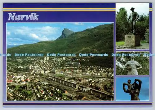 D311516 Narvik Norwegen zum Foto H G Offset Multi View