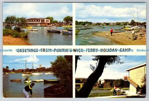 D302935 Grüße aus Pontin Wick Ferry Ferienlager Hants Mehrfachansicht