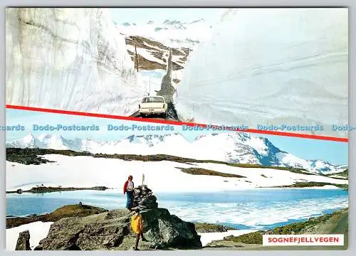 D308890 Norwegen Norge Sognefjellvegen Normanns Kunstforlag A S Oslo G 4 111 Postc