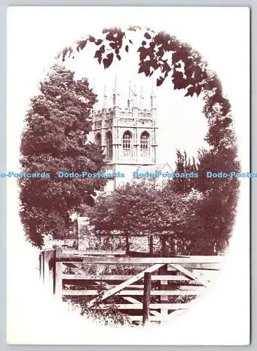 D305531 Merton Chapel from Christchurch Meadows John Espenet Cards London East C