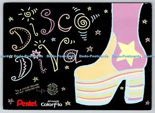 D311533 Disco Diva Pentel Colorflo