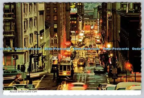 D302944 California San Francisco Powell Street Cable Cars Smith Novelty Co Mike R