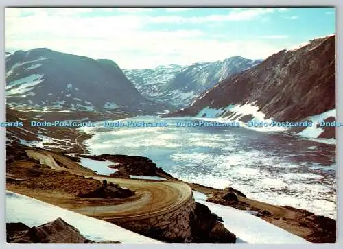 D308894 Norwegen Geiranger Blick von der Straße nach Dalsnibba gegen Djupvatnet und