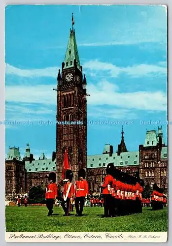D305533 Kanada Ontario Ottawa Parlamentsgebäude Wachablösung Peter H