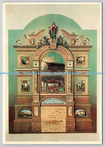 D305535 Ironbridge Gorge Museum Trust Gewerkschaft Mitgliedschaftszertifikat Nr 53