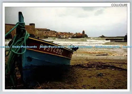 D302948 Collioure Un Jour de Tempete Message du Sud Objectif Sud