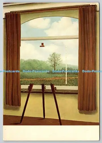 D305590 Magritte La Condition humaine REPRO A D A F P Paris Fernand Hazan France