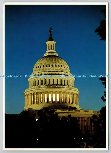 D305594 Washington Capitol Building Impact 1977 John Wagner N 691 Vintage Karte