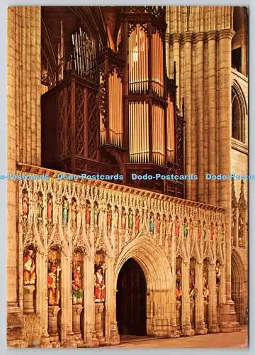 D305609 Ripon Cathedral Choir Screen and Organ Topical Press London Pitkin Picto