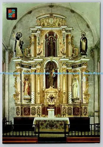 D305613 Isla Blanca Ibiza San Jose Retable Main Altar A Subirats Casanovas Valen