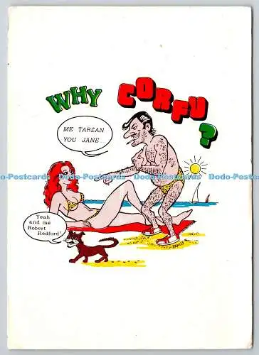 D305614 Why Corfu Me Tarzan You Jane Yeah and me Robert Redford Fakes Original P
