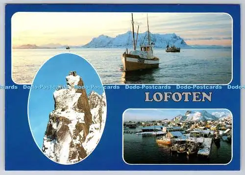 D311619 Lofoten Akku i Austnesfjord To Foto H G Offset Multi View