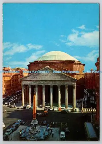 D305619 Roma Das Pantheon A R Fotocolor Kodak Ektachrome Postkarte