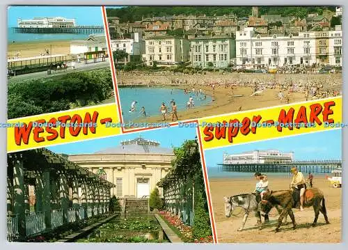 D311626 Weston Super Mare J Salmon Sevenoaks Kent PM Bridgwater Somerset 1992 Mu