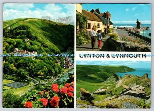 D311656 Lynton and Lynmouth John Hinde Multi View