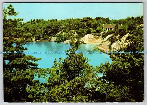 D309012 Wareham The Blue Pool Jarrold Norwich England Cotman Farbe Continental P