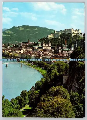 D305654 Österreich Salzburg Die Festspielstadt Bergwelt C Jurischek Alpina Druck