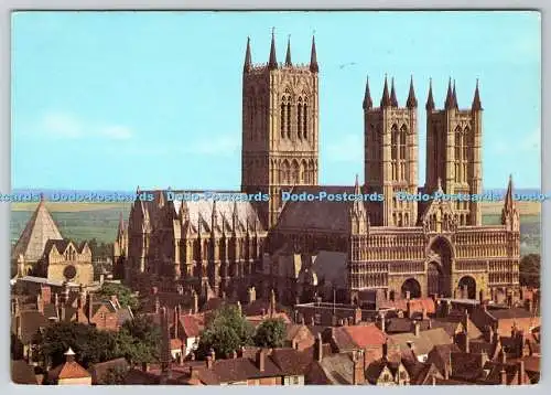 D311661 Lincoln Cathedral aus dem Nordwesten Walter Scott Bradford