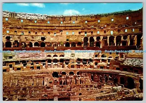 D309036 Roma Il Colosseo interno Veduta generale TS Tecnograf spa Palermo N 1136