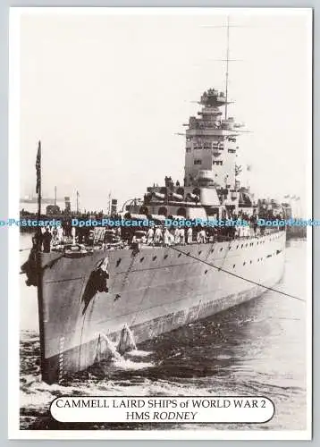 D305687 HMS Rodney Birkenhead Cammell Lair Ships of World War 2 No 3 The Battle