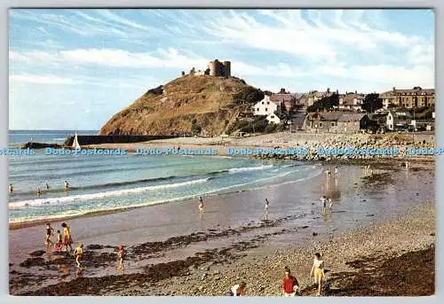 D311703 Caernarvonshire The Castle and East Beach Criccieth J Arthur Dixon Newpo