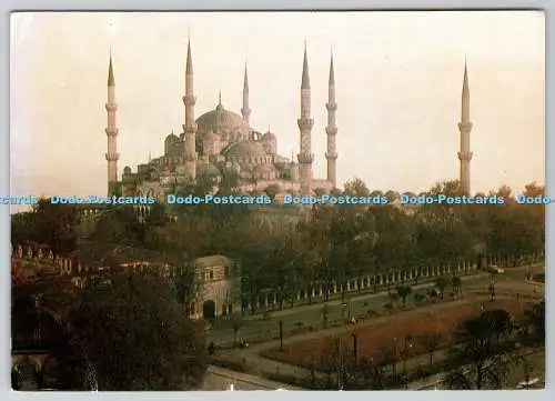 D311774 Türkei Die Blaue Moschee Karakter Farbe Matbaasi