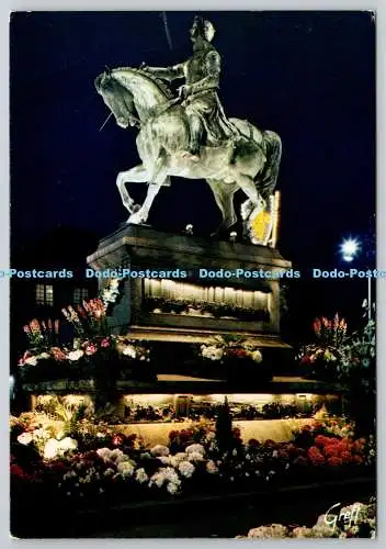 D305767 Loiret Orleans Statue equestre de Jeanne d Arc Greff Paris France Postca